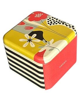 FOSSIL Metal Watch Box
